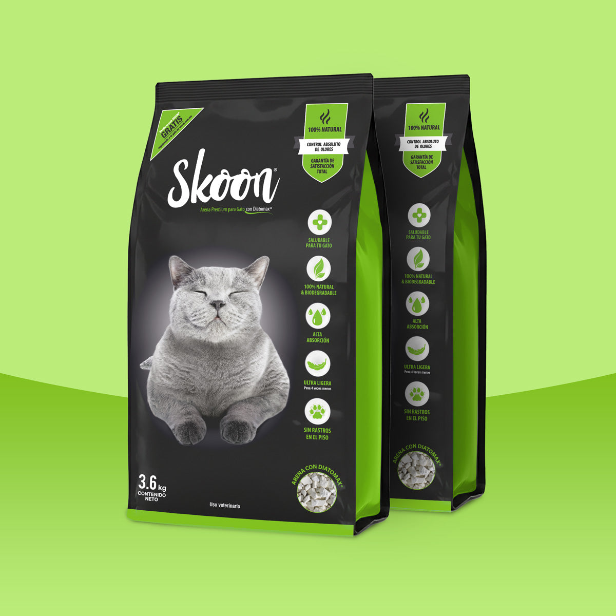 Arena para gatos premium Skoon