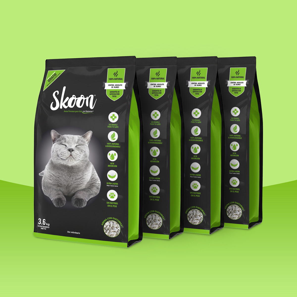 Arena para gatos premium Skoon